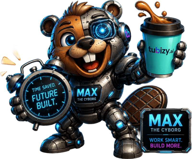 Tubizy beaver mascot